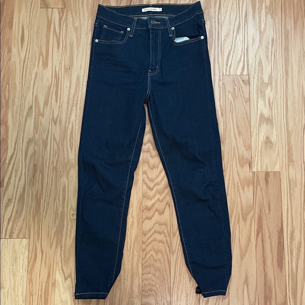 Levi's Women's High Rise Dark Blue Jeans